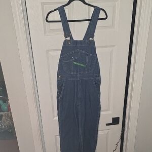 Key Denim Overalls Size 30 X32.